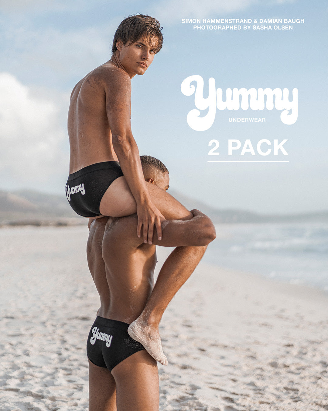 Men's Briefs 2 PACK - Yummy Underwear (8823258513658)