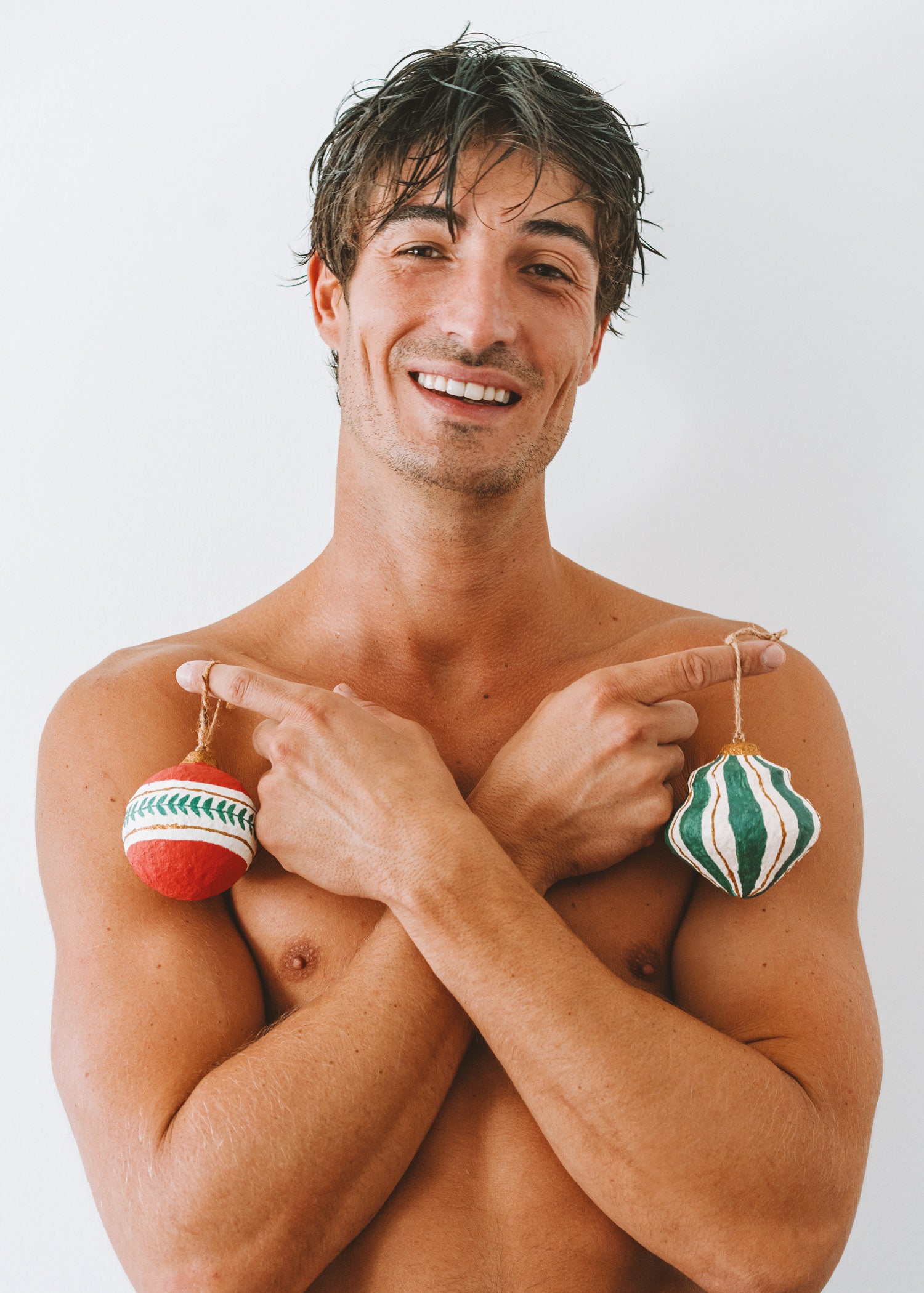 Naughty or Nice Holiday Postcard Collection – Limited Edition Large Art Nude Postcards (Set of 15)