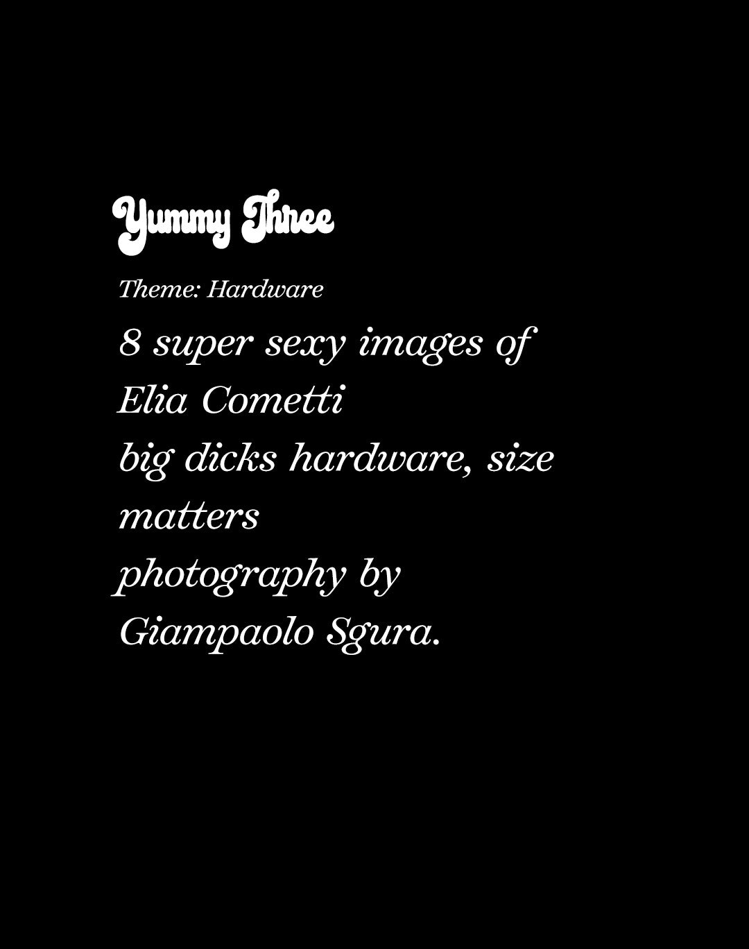 YUMMY | ISSUE THREE (5957490770080)