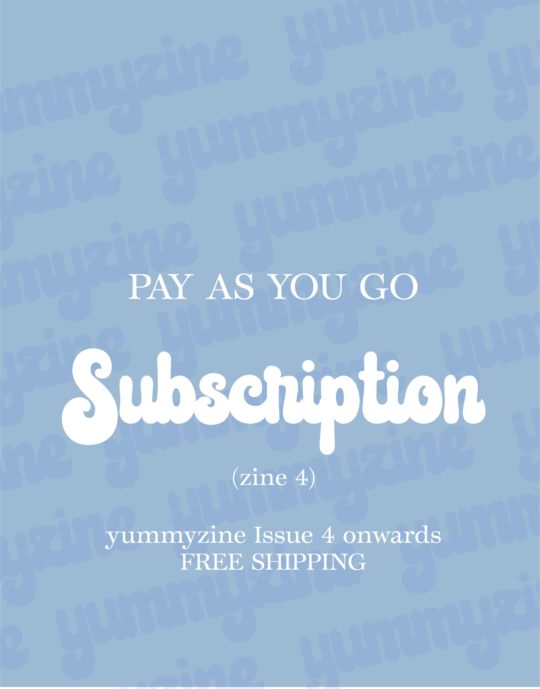 Subscribe to Yummyzine Four - Free Shipping (7939328409850)