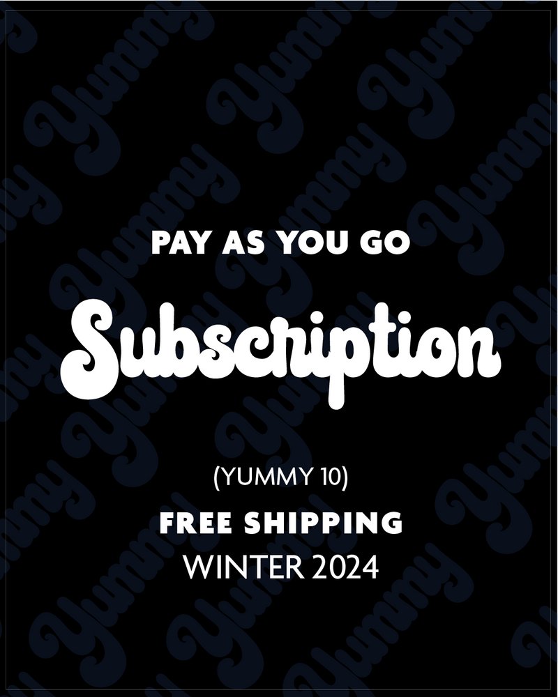 Subscribe to Yummy - start at TEN (FREE SHIPPING) - yummyzine.com