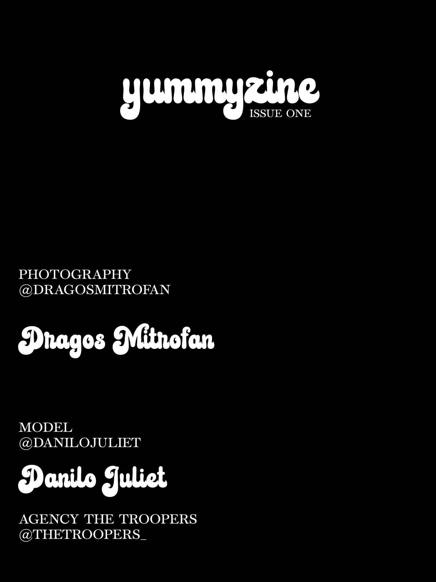 Yummyzine | Issue One - yummyzine.com