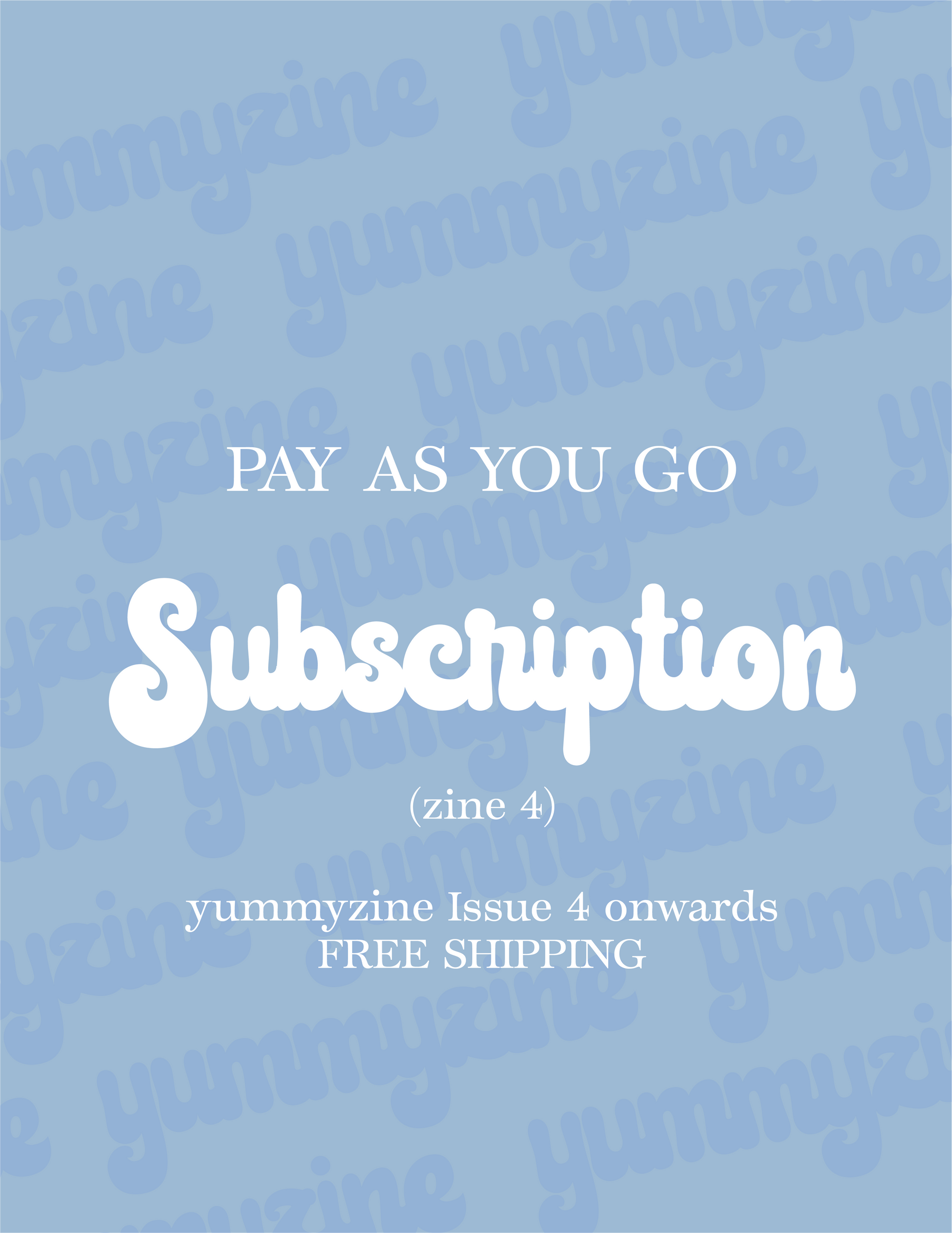 Subscribe to Yummyzine Three - Free Shipping (7939328409850)