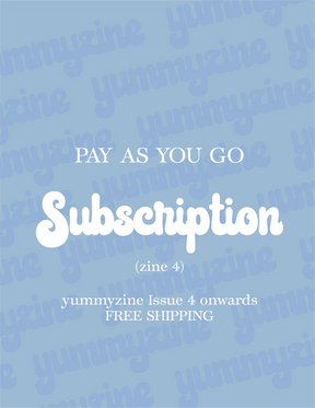 Subscribe to Yummyzine Three - Free Shipping (7939328409850)