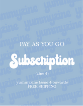Subscribe to Yummyzine Four - Free Shipping (7939328409850)